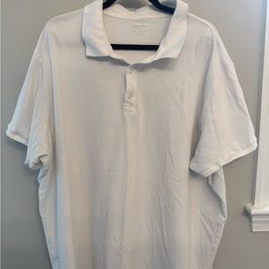 Bonobos White Polo Shirt Classic Cotton Short Sleeve